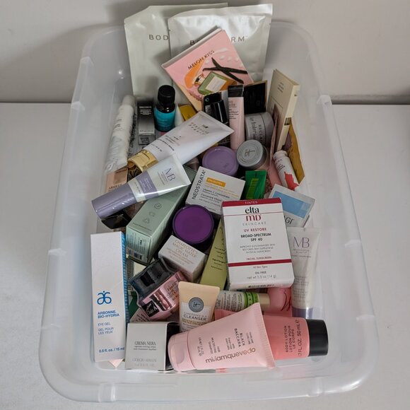 Mixed Skincare Bath & Body Lot Meaningful Beauty Crepe Erase Estee Lauder New - Picture 2 of 10